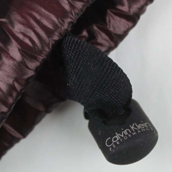 Calvin Klein Performance 12x8 Soft Dark Purple Red Drawstring Dust Bag - Picture 3 of 6